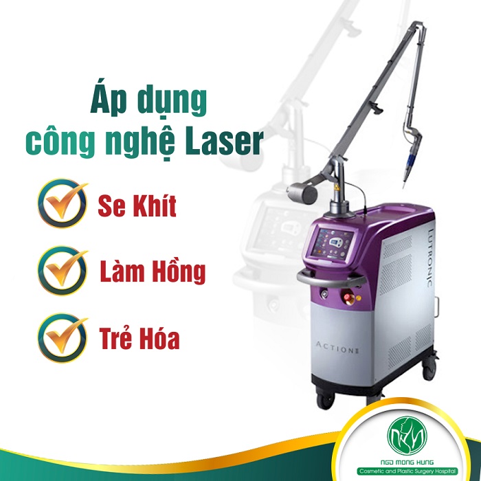 Làm đẹp vùng kín ở đâu - Công nghệ Laser