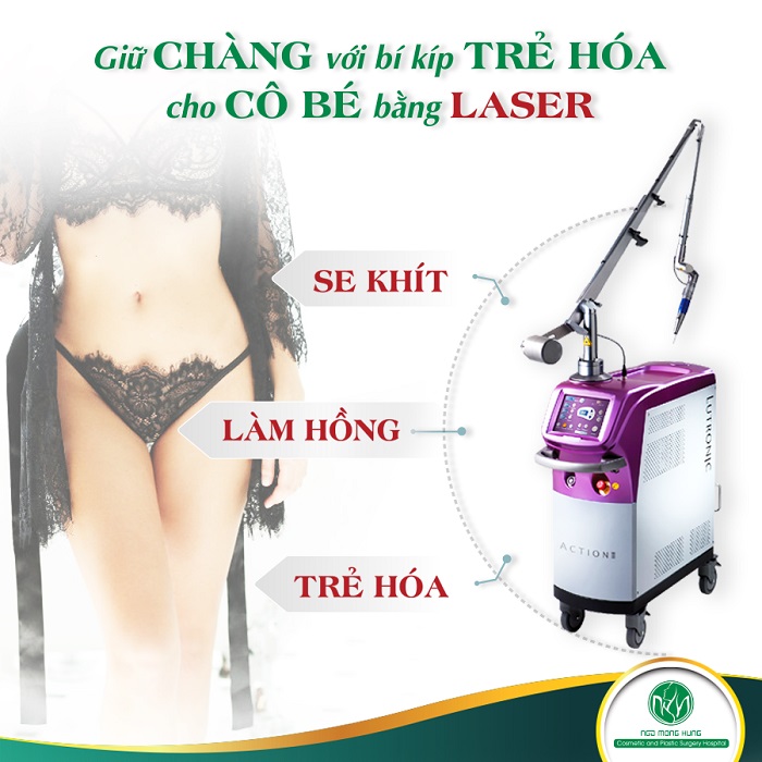 Thu nhỏ vùng kín giá bao nhiêu - Bất ngờ với những ưu điểm vượt trội của công nghệ Laser